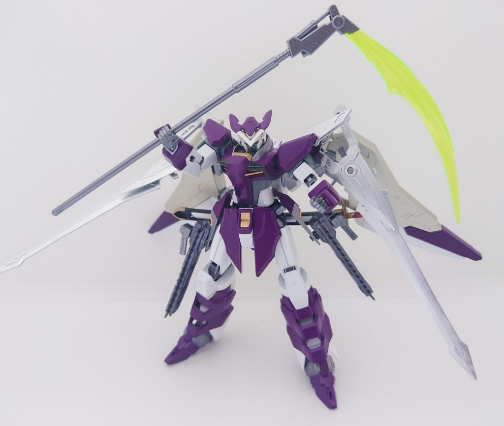 武器その5　ビームサイズ普段はバックパックにマウントしているビームサイズ。