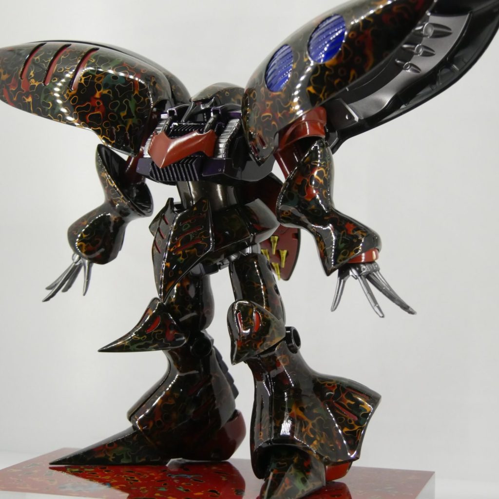 キュベレイ 津軽塗Ver.｜オジギさんのガンプラ作品｜GUNSTA（ガンスタ）