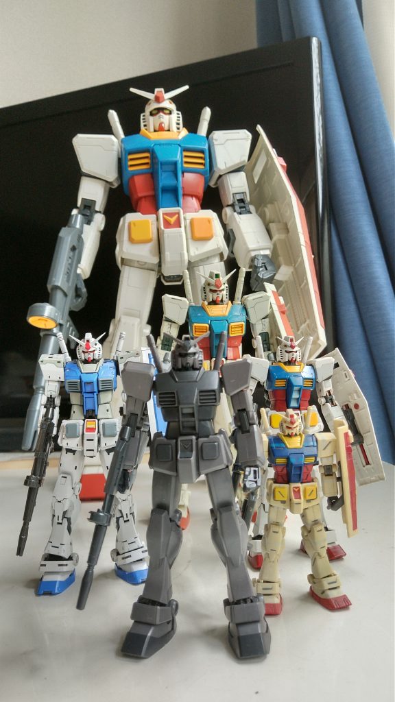 RX-78 組立体験会バージョンを期に集合