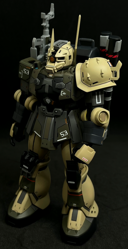 胸部の配色も良いバランスでできました。