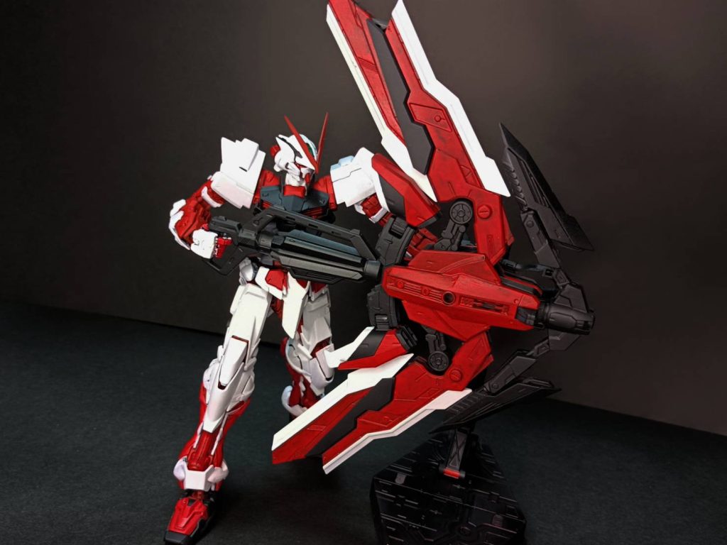 アローフォーム。この形態が一番持たせづらかった……。