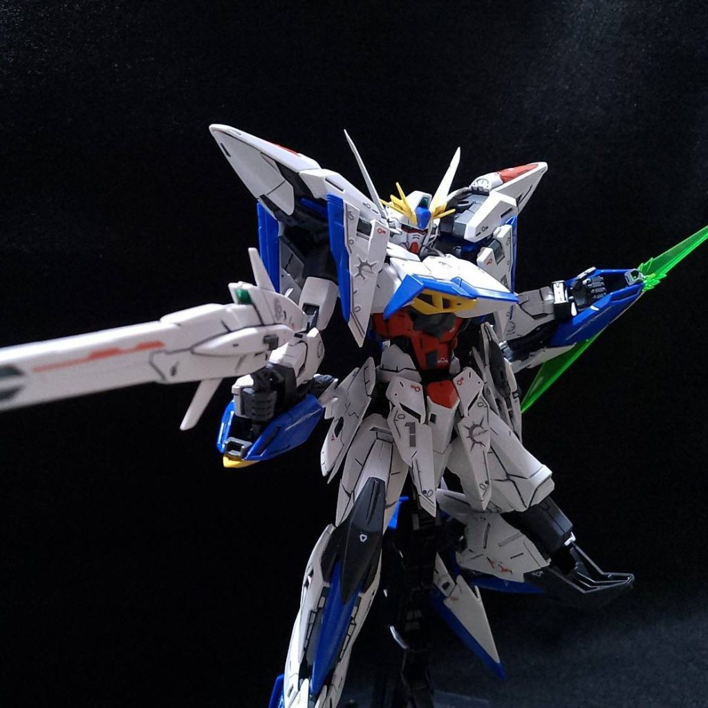 MG エクリプスガンダム 機動戦士ガンダムSEED ECLIPSE」エクリプスガンダムのMGガンプラ