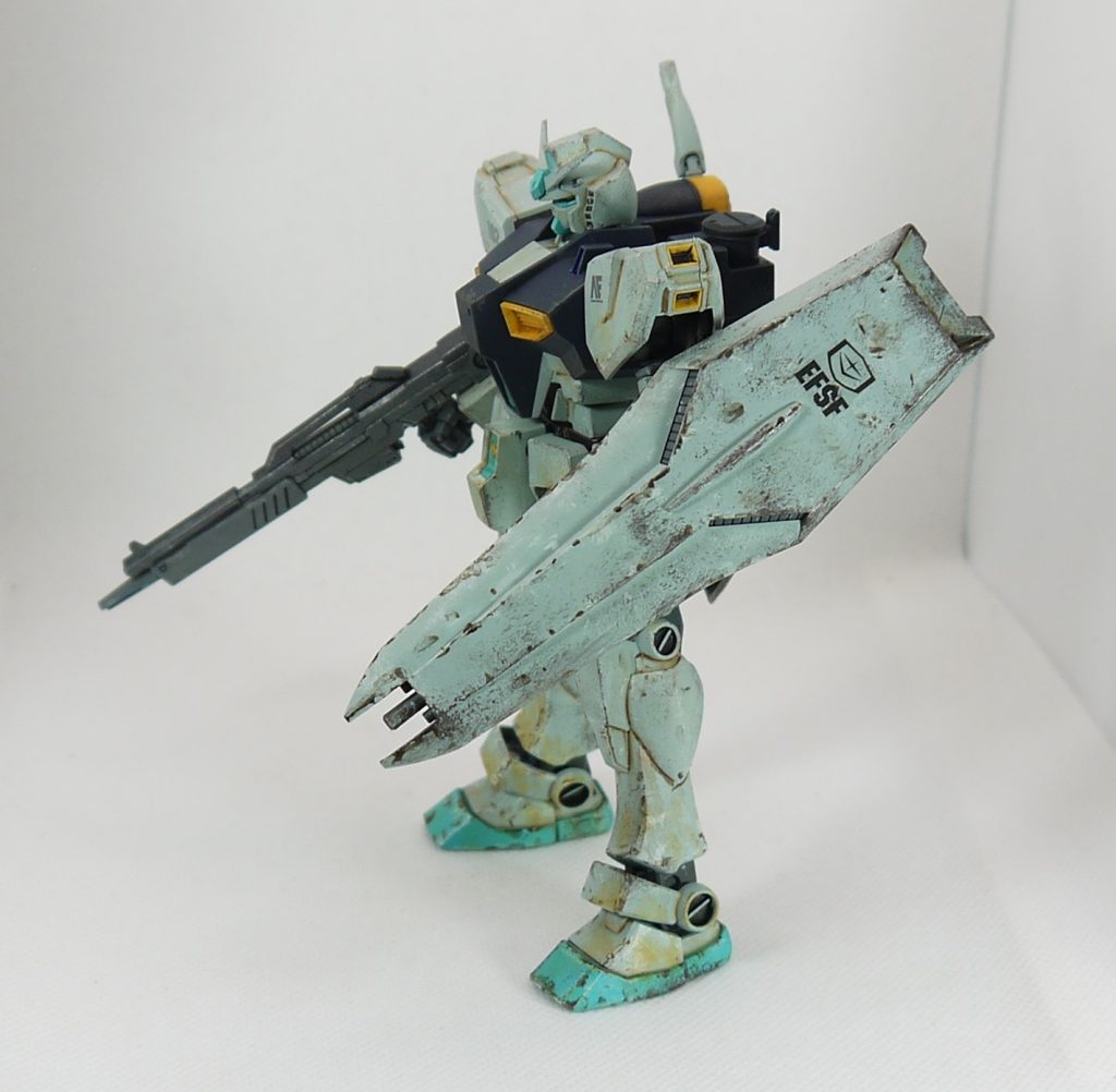 EG 1/144 ガンダム+νガンダム(ミキシング)–5枚目/制作者:junhon