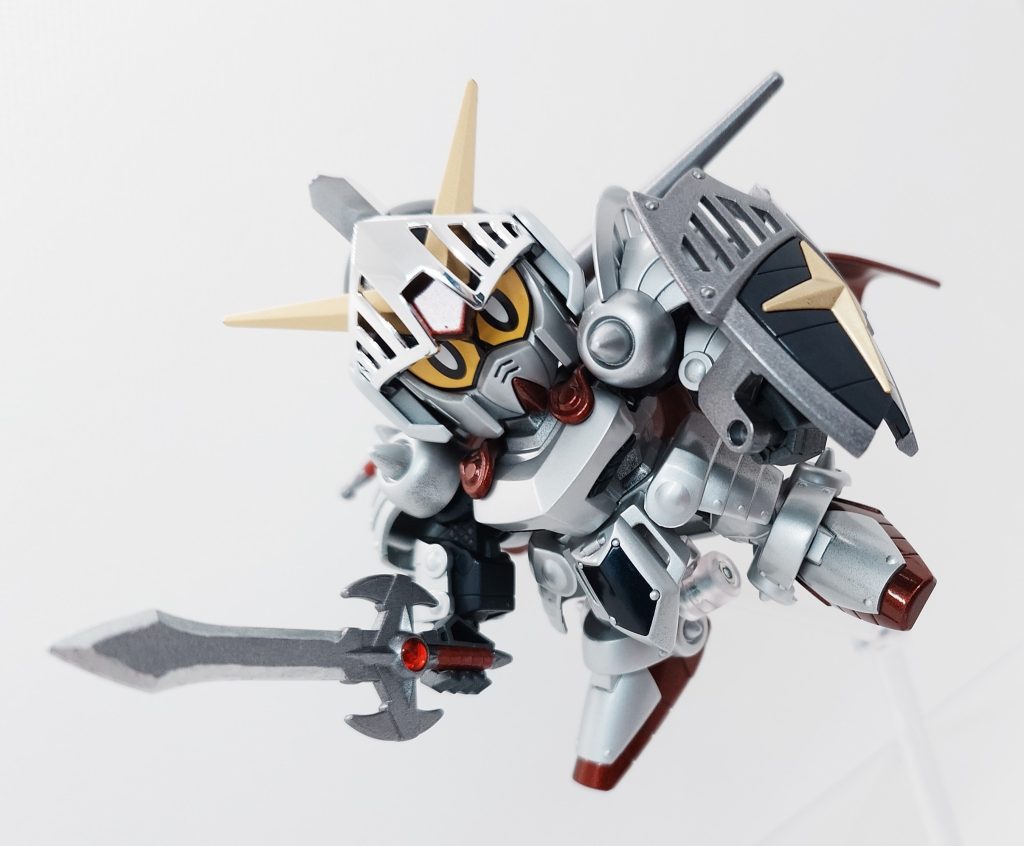 BB戦士370 LEGENDBB 騎士ガンダム 『白銀の騎士　そして、三勇集結』–2枚目/制作者：早摘みレモン