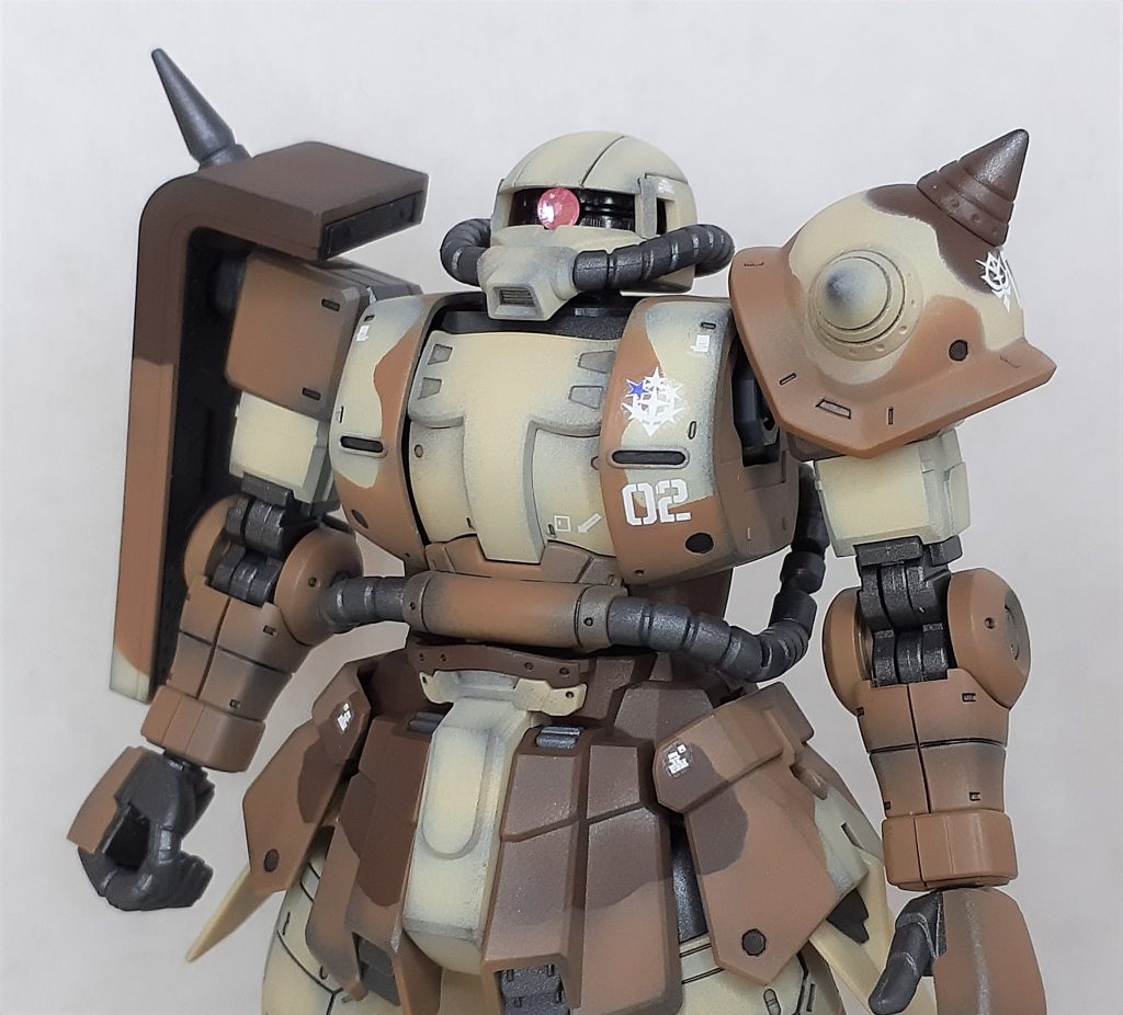 HG　高機動型ザク　地上用　ウォルド機　サザンクロス隊　