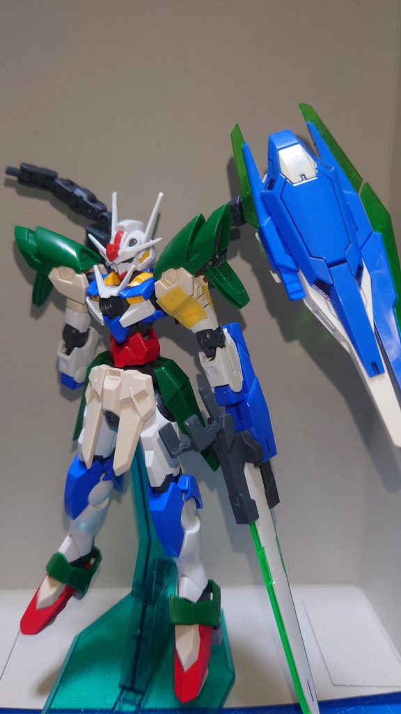 塗装前初期。この時点ではユラ膝は考えていませんでしたし、サイドスカートは最初はリナーシタで行こうと思ってました