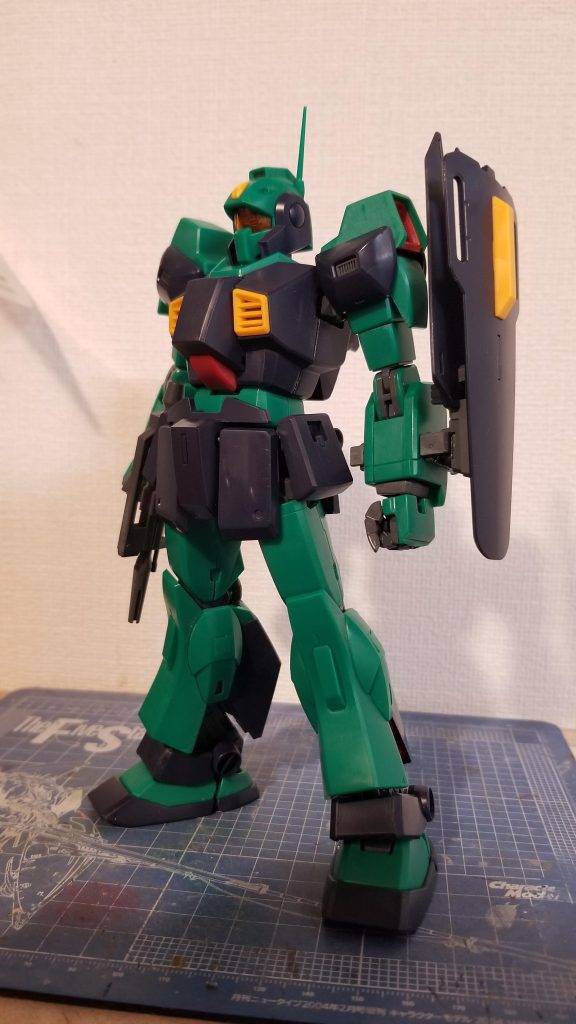 首延長だけで割とカッコよくなったと思います。各関節はユルユルだったので調整しています。