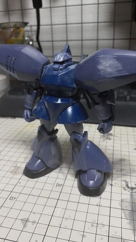 表面処理と合わせ目消しはしたまま積んでました。