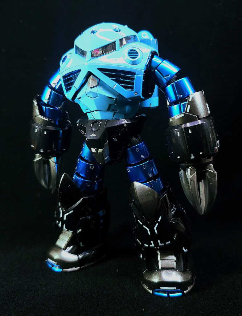 テッカテカに仕上げました。