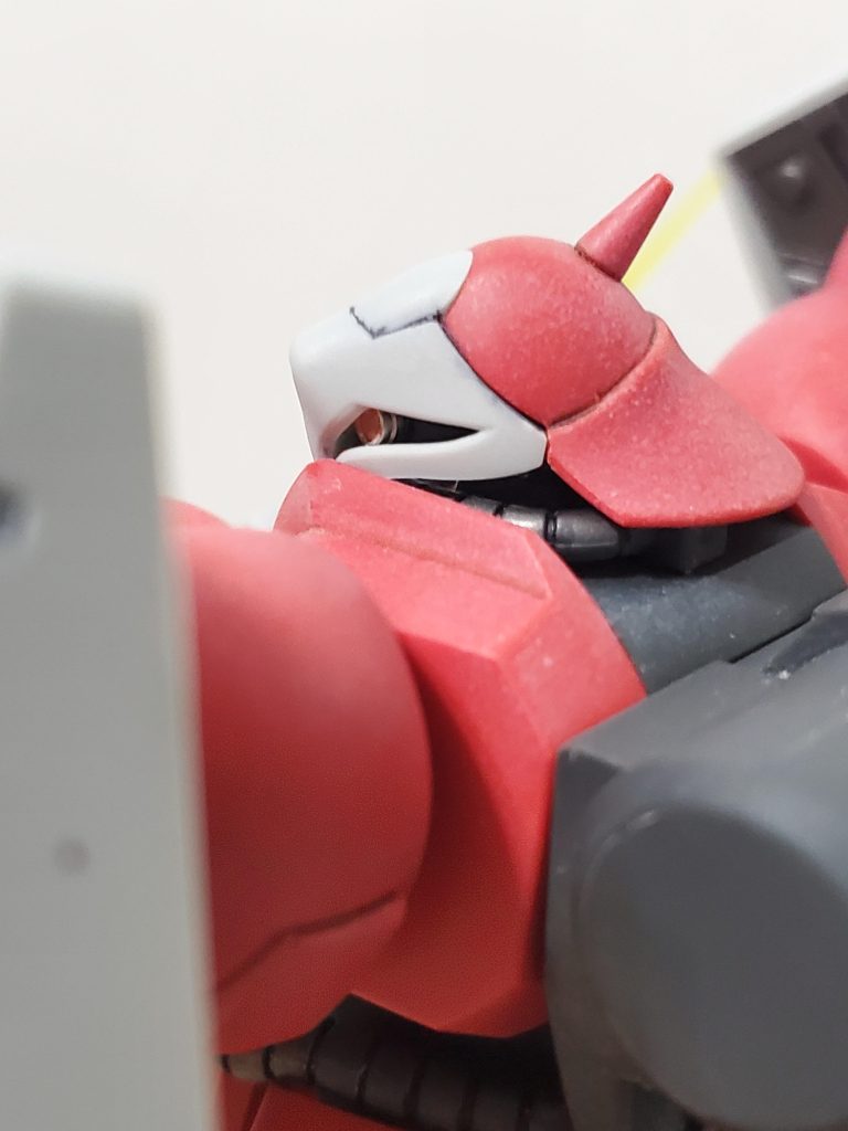 ちょっと艶消しがムラになって白くなってるけど、それも宇宙線褪せてる的な…狙ってやってないからリアリティや説得力はないかww