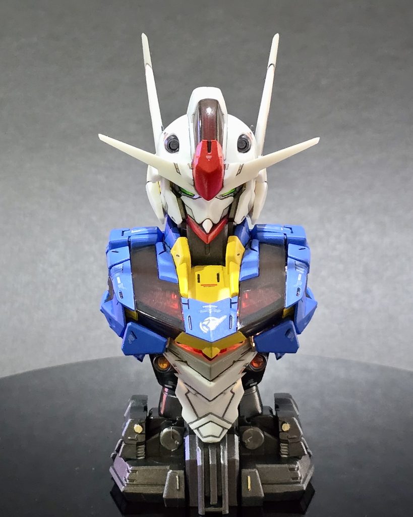 MS Mechanical Bust メカニカルバスト 03 XVX-016 ガンダム・エアリアル Gundam Aerial–2枚目/制作者:monkey_gunpla
