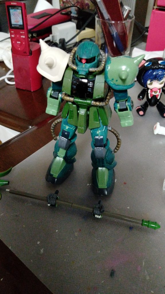 これを持たせる為に手の持ち幅を大きくしたというのに(笑)