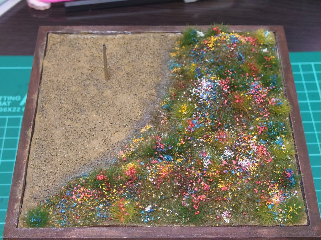 足元のジオラマ