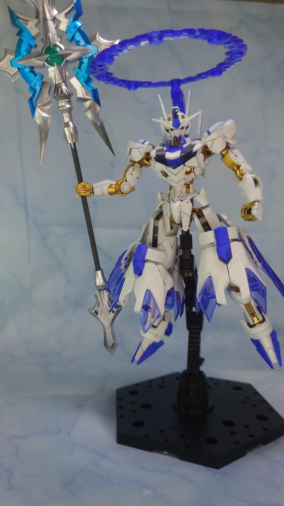 軽装形態オービットサークルの接続パーツはエンジェルハイロゥに見立ててます