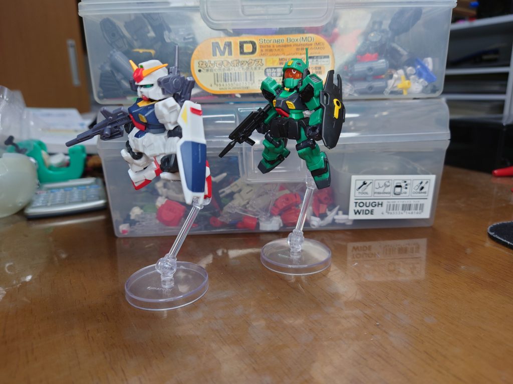 ポージング3MK-2とブンドド