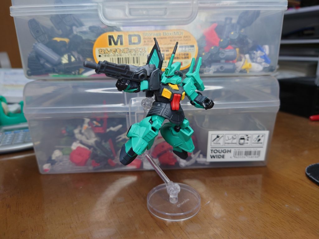 ポージング1ビームライフルで迎撃のイメージ