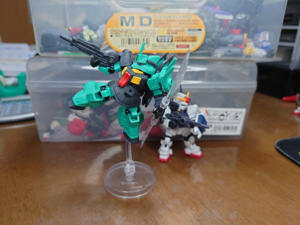 ポージング4MK-2とブンドド