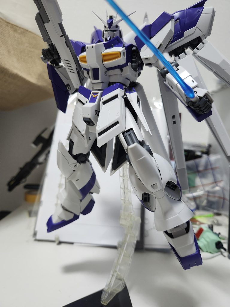 パチ組みMGHi-νガンダム(ver.Ka)–4枚目/制作者：asagi21