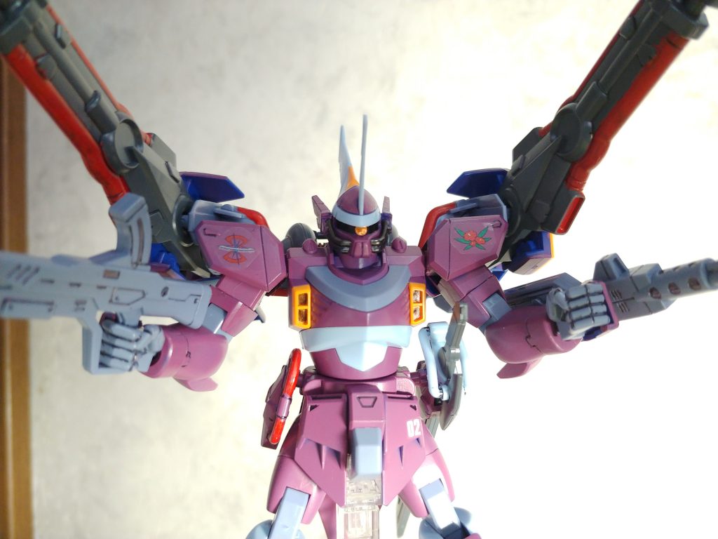 なのでかなり雑なエアブラシ塗装。