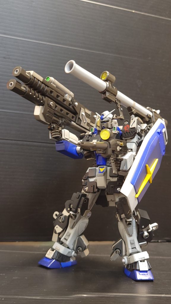 フル装備で構えてみました。