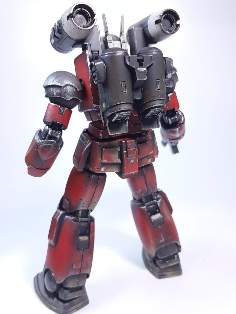 ガンキャノン(ハヤト機)–3枚目/制作者:孤独のプラモ