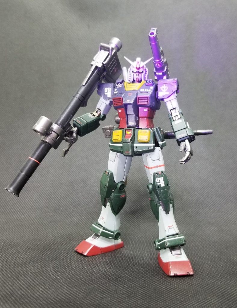 装備をハイパーバズーカに🎵リアルタイプということでカラーも変更しております。