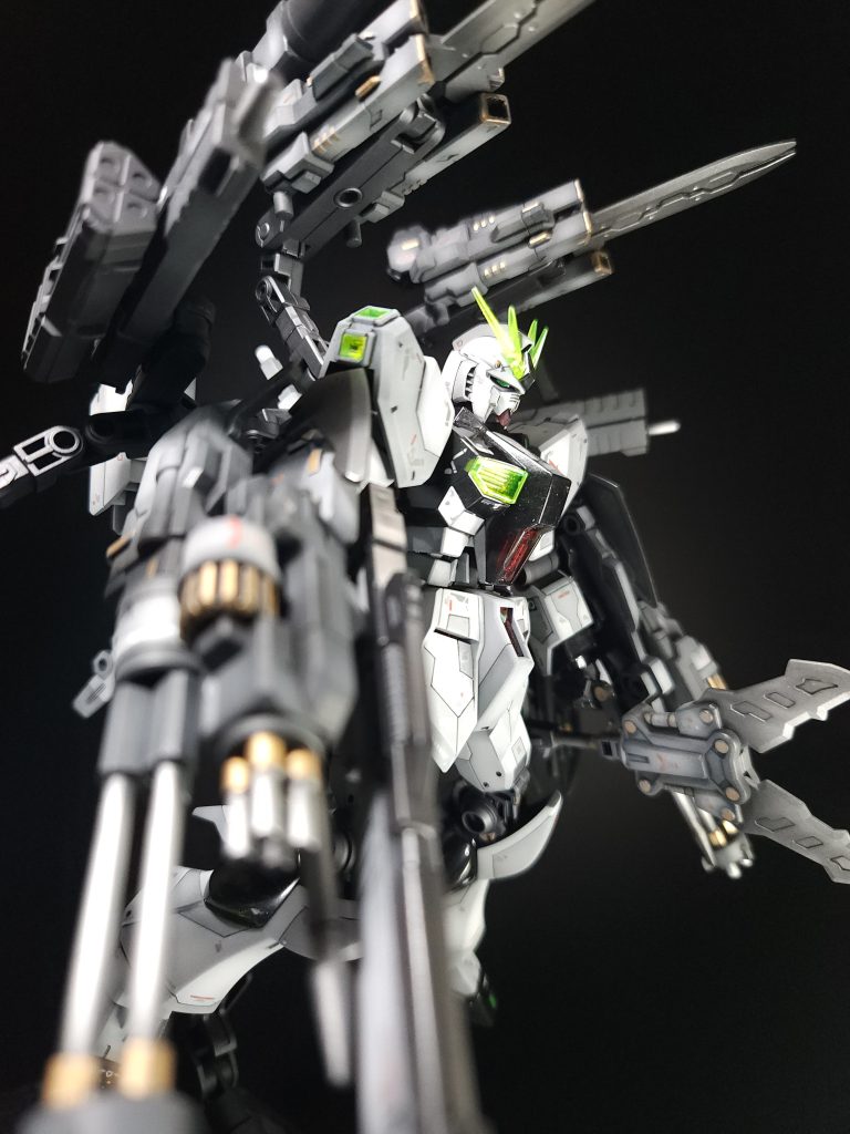 ガンプラ一番くじ G賞 EG νガンダム ソリッドクリア　オリジナルミキシング 一番くじフルカスタム GJ