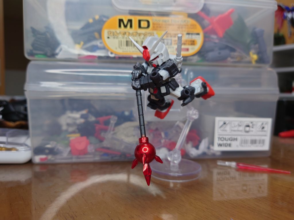 ポージング4ビームジャベリンを持たせて