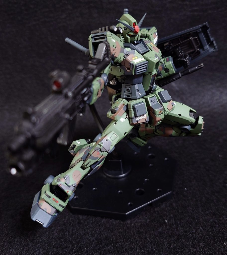 RGガンダム　ver2.0 塗装　迷彩–5枚目/制作者：wat798