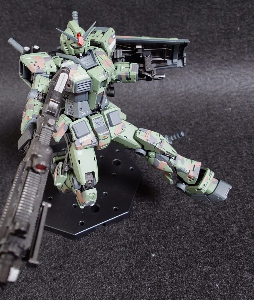 RGガンダム　ver2.0 塗装　迷彩–6枚目/制作者：wat798