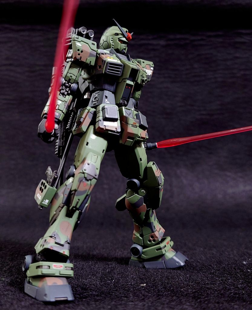 RGガンダム　ver2.0 塗装　迷彩–4枚目/制作者：wat798