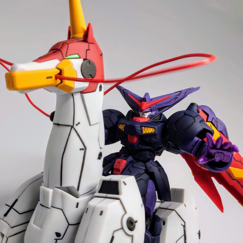 食玩「GフレームFA」シリーズに金色に輝くマスターガンダムと