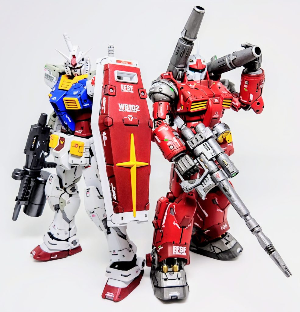 HG ガンキャノン & RG ガンダム Ver.2.0 セット Amazon | RG 1/144 RX-78-2 ガンダム Ver.2.0用武器セット