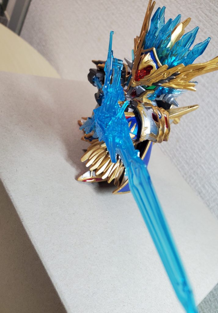 筆塗り SDW HEROES アーサーガンダムMk-III–5枚目/制作者：比宇加(ヒウカ)