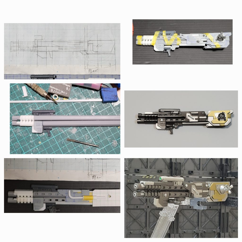 真最終決戦グラナダ攻略戦仕様RX78-03ガンダム–4枚目/制作者：ケイ・シー