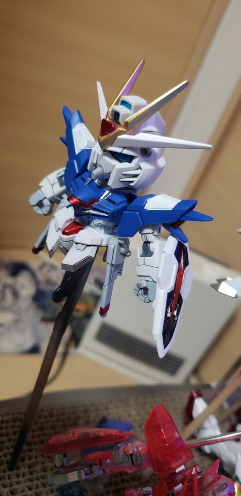 SDEX ライジングフリーダム 筆塗り部分塗装–5枚目/制作者：きらひめ。