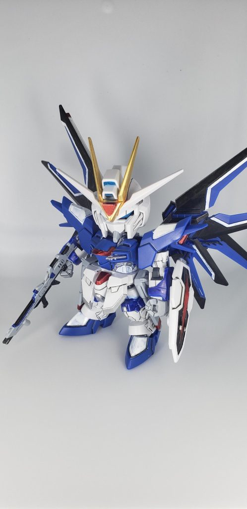 SDEX ライジングフリーダム 筆塗り部分塗装–2枚目/制作者：きらひめ。