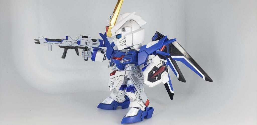 SDEX ライジングフリーダム 筆塗り部分塗装–4枚目/制作者：きらひめ。