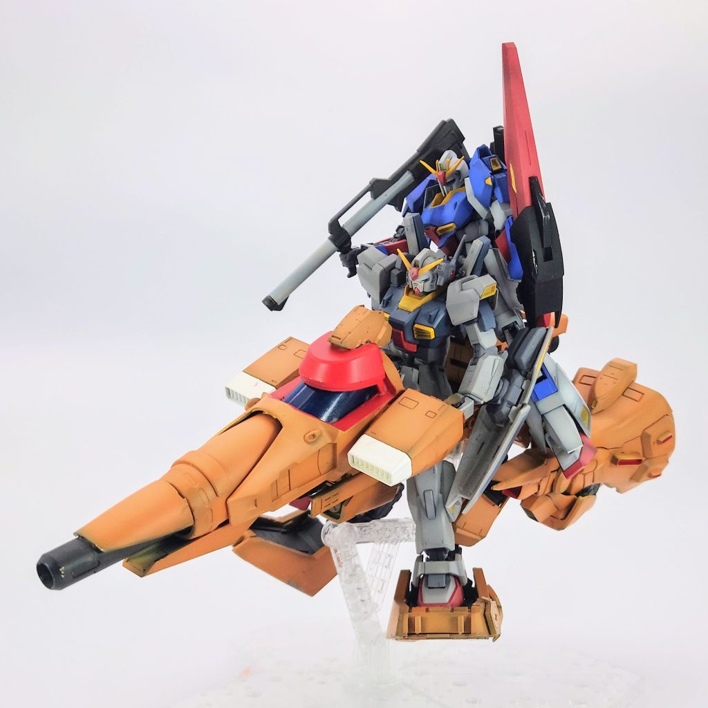 メガライダーはどなたかがされていたアタックガールガンを元にしました。が、ほぼほぼ砲身とシート位しか残りませんでした、