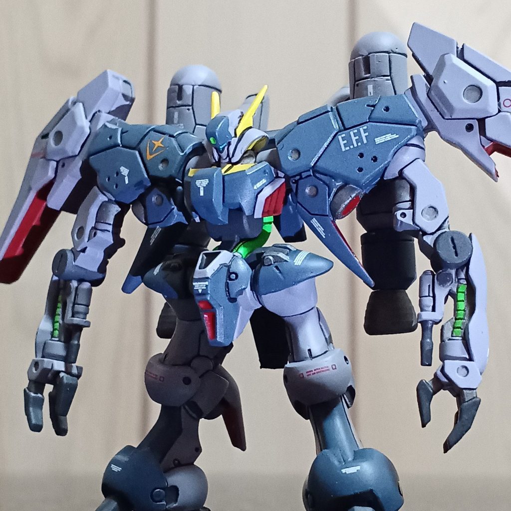 005 RX-160S BYARLANT CUSTOM / (GUNDAM ARTIFACT )より｜強化しすぎたマシュマロさんのガンプラ作品｜GUNSTA（ガンスタ）