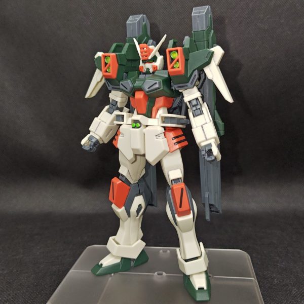 HG ガンプラ ライトニングバスターガンダム 改造 作品 ミキシング バスターガンダム試作強化型（ライトニングバスター試作機