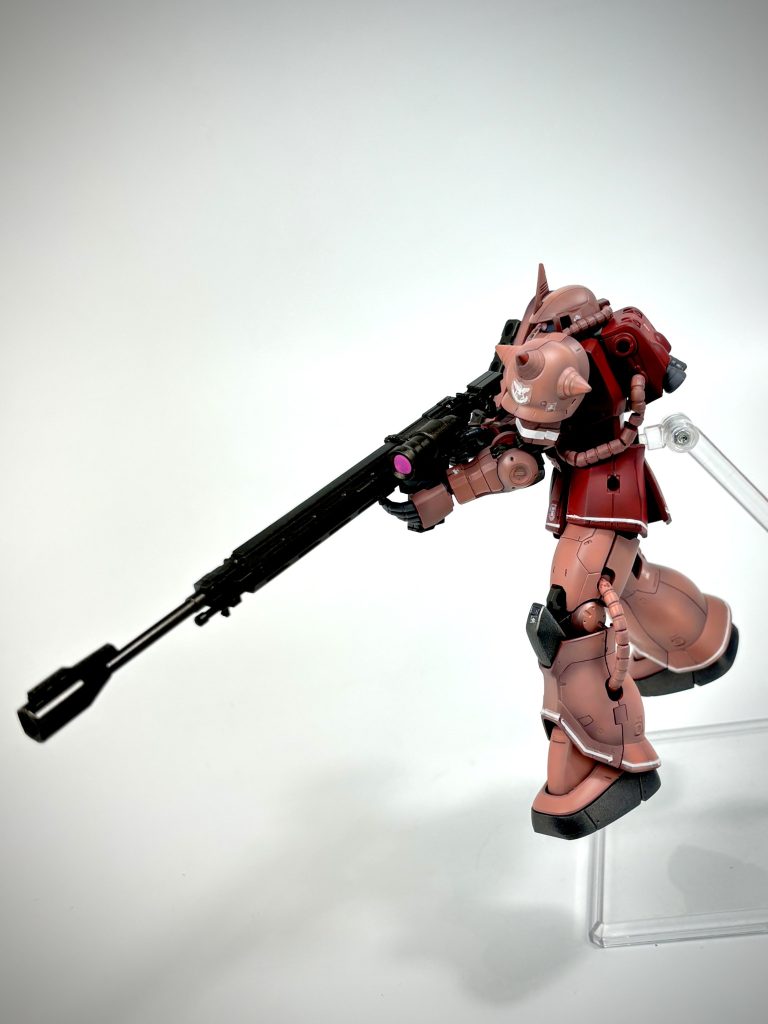 HG シャア専用ザク–2枚目/制作者：the -o