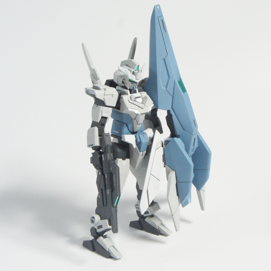 【機体設定１】 コアガンダムⅡを核とし、ルブリスウルのパーツを用いて重火力装備にすることで、擬似パーメットがゲーム内でもモビルスーツに流入し、最大のパフォーマンスが発揮できるかを試験している。