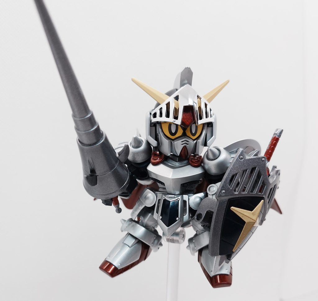 BB戦士370 LEGENDBB 騎士ガンダム 『白銀の騎士　そして、三勇集結』–4枚目/制作者：早摘みレモン