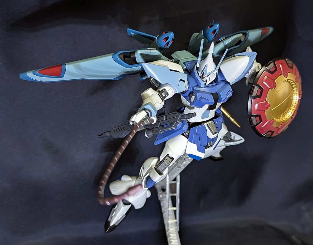 スレイヤーウィップはクリアレッドをグラデ塗りで発熱状態を再現