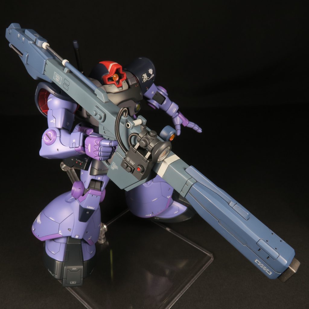 ビームバズーカを持たせたかったので、リックドムです😊