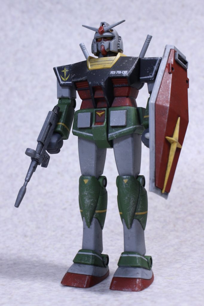 ベストメカコレクションガンダム(revive版)をリアルタイプカラーで塗装しました。今回