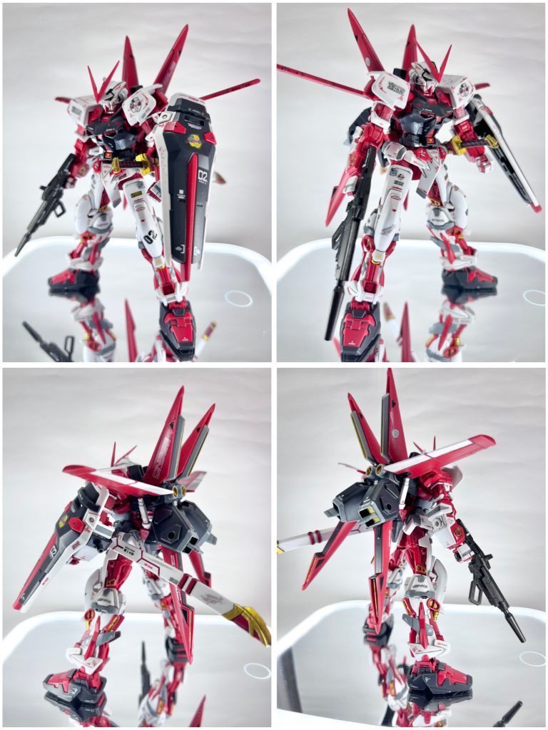 MBF-P02 ガンダムアストレイレッドフレーム[フライトユニット装備]–2枚目/制作者：konさん