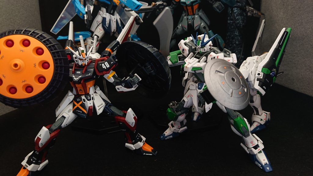 今回はNo.40～No.43までのストライクを紹介させていただきました企画としては「ビルドシリーズコンテスト2」の時期になりましたね💡自分のストライク改造は常にビルドシリーズコンテスト状態なのですが、やっぱり企画が始まるとモチベーションが上がりますｗ以前から温めていた改造案である馬型ストライクに挑戦したり、再販で購入できた三馬鹿機体とのミキシングに挑戦したりと、かなり力が入っていましたｗさて、今回のストライクはいかがでしたでしょうか？ストライク改造のクオリティも安定してきたように感じていますｗ次回もビルドシリーズコンテストに参加した機体や三馬鹿の残り2機とのミキシング機が出てきますので、見てやってくださいｗ