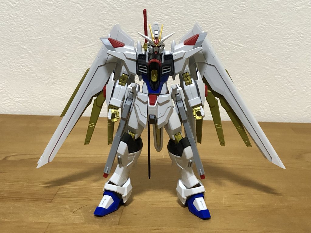 ウイングを閉じての素立ちも様になってます。